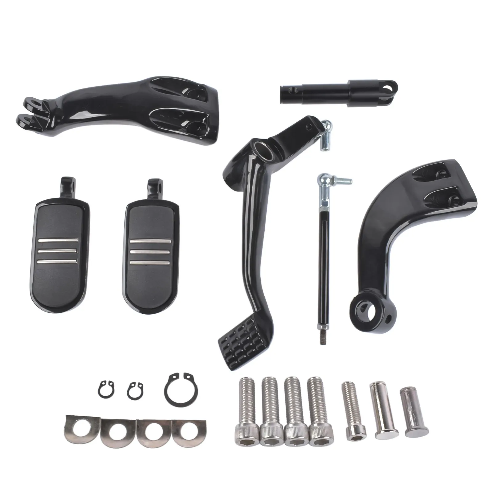 AP02 Mid Control Kit FootPeg for Harley Sportster XL883 XL883C XL883L XL1200R XL1200N Forty Eight Seventy Two Iron 883 2004-2013
