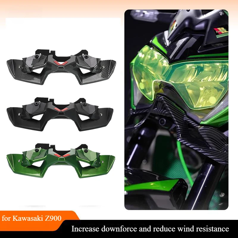 

Для Kawasaki Z900 20-24 модифицированный спойлер с фиксированным крылом, нижняя губа, дефлектор на входе крыла Z900SE, аксессуары для мотоциклов