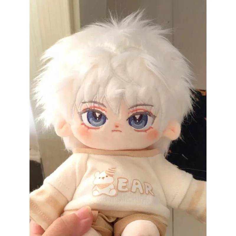 NEW Anime Killua Zoldyck HUNTER×HUNTER Cosplay 20CM Cute Plush Stuffed Doll Cotton Body Dress Up Dolls Plushie  Mascot Xmas Gift