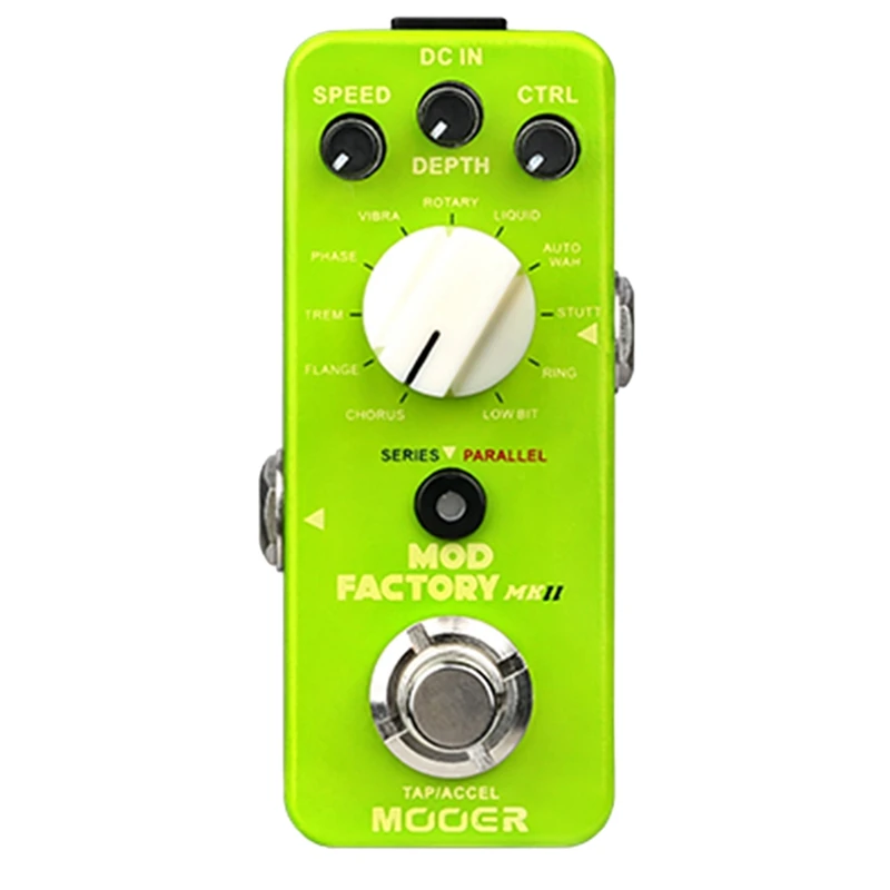 

MOOER Mod Factory MKII Multi Modulation Guitar Effect Pedal Electric Effects Stompbox True Bypass With 11 Algorithms