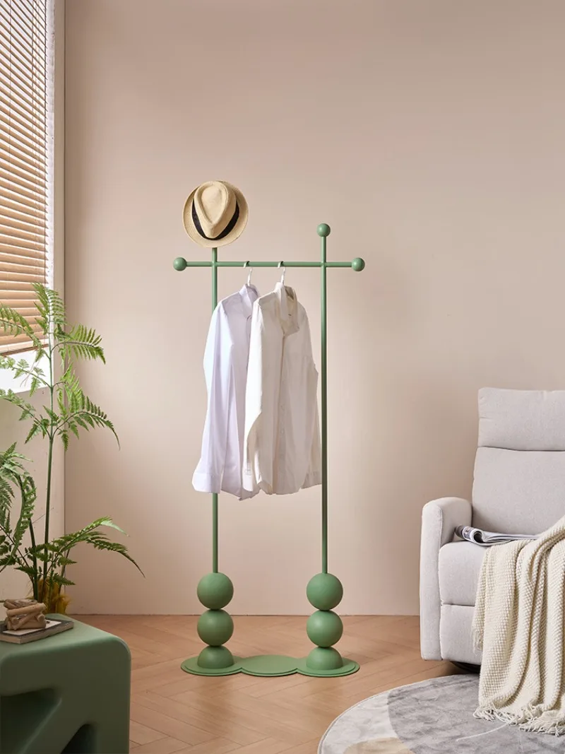 anging bag, double-pole coat rack, bedroom, light luxury for home storage, Bauhaus medieval, hanging hanger.