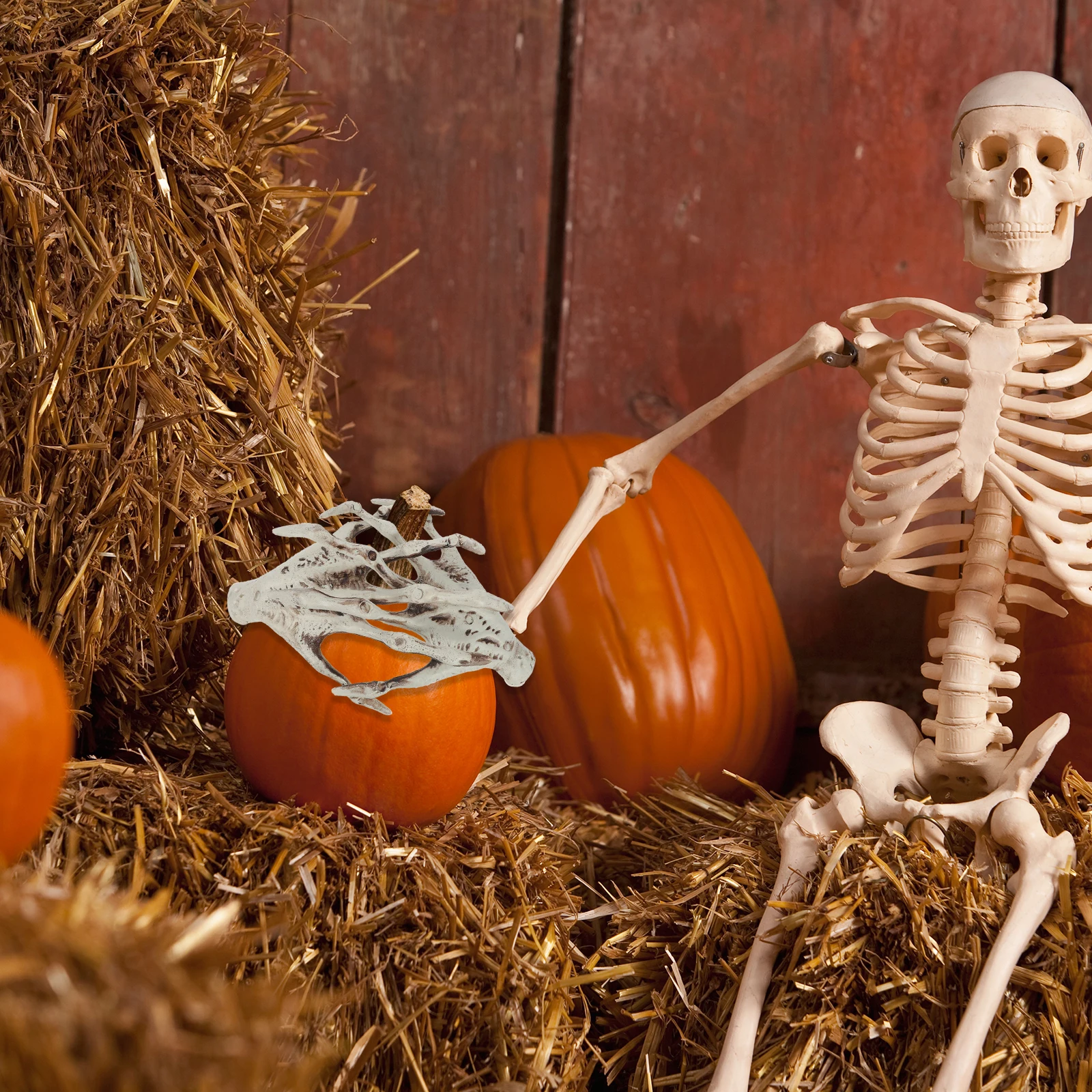 ハロウィン用プラスチック魔女小道具 H 怖い怖いアクセサリーアクセサリーお化け屋敷の雰囲気簡単にきれいに