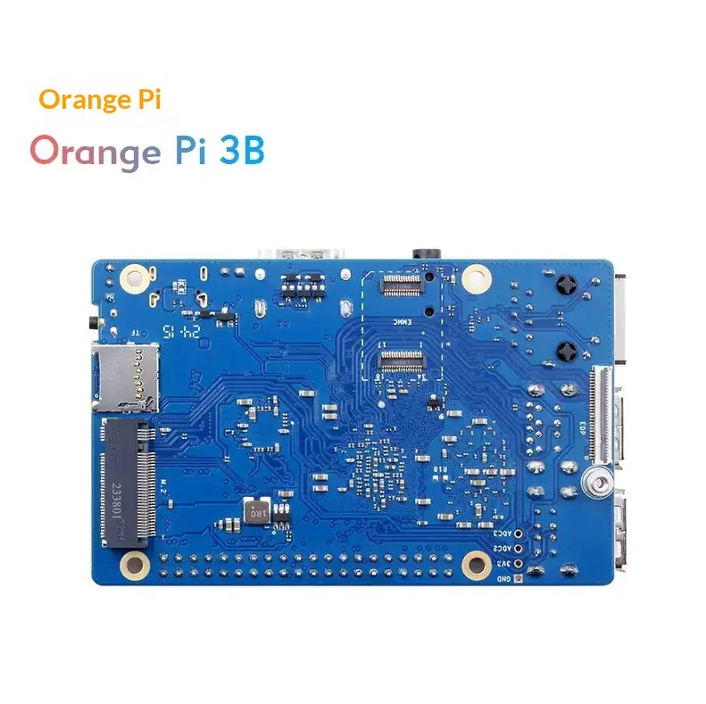 The Orange Pi 3B 2G/4G Development Board Uses a Quad-Core RK3566 Processor and Supports EMMC Modules