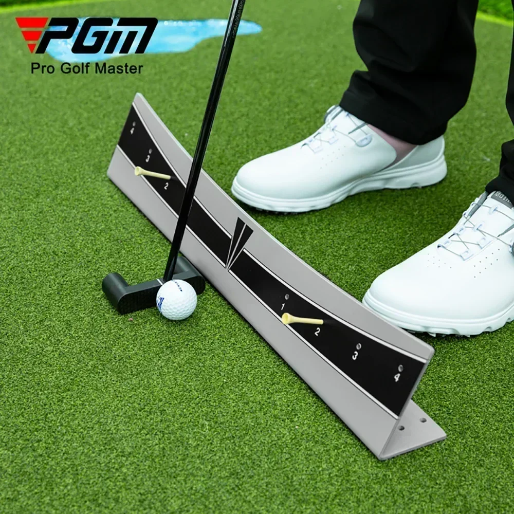 Golf Putter Trainer Golf Station Board Practice Corrective Posture Swing Putter Trainer for Beginner Balance Exercise