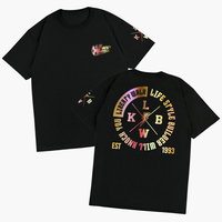 2025 Summer Latest Triangle Release Top T-shirt Unisex Men's and Women's Pure Cotton Combad24s JDM LIBERTY WALK LBWK CIRCLE LOGO