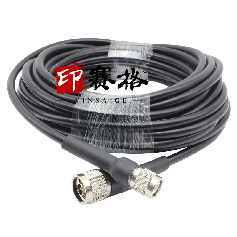 N-to-TNC Male Antenna Extension Line 50-5 Pure Copper Cable N-to-TNC Internal Pin Adapter Line 50-5 Low Loss