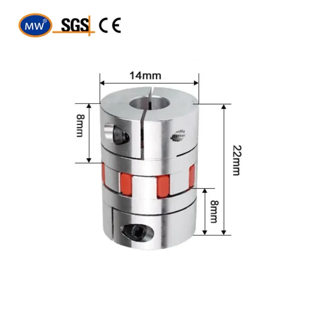 High quality LM series D14L22 plum blossom coupling for Petroleum Machinery