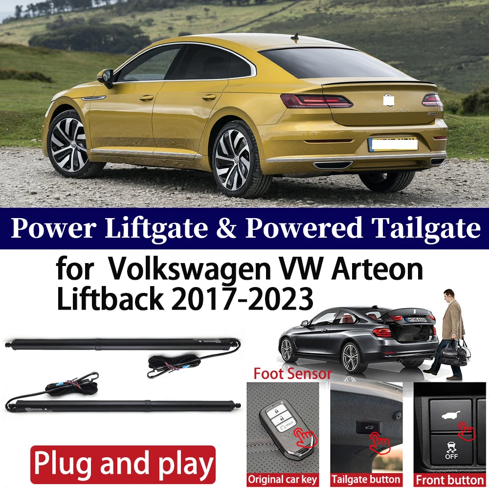 for Volkswagen VW Arteon Liftback 2017-2023 Car Auto Power Electric Tailgate Liftgate Lift Trunk Closer System Boot Lift Motor