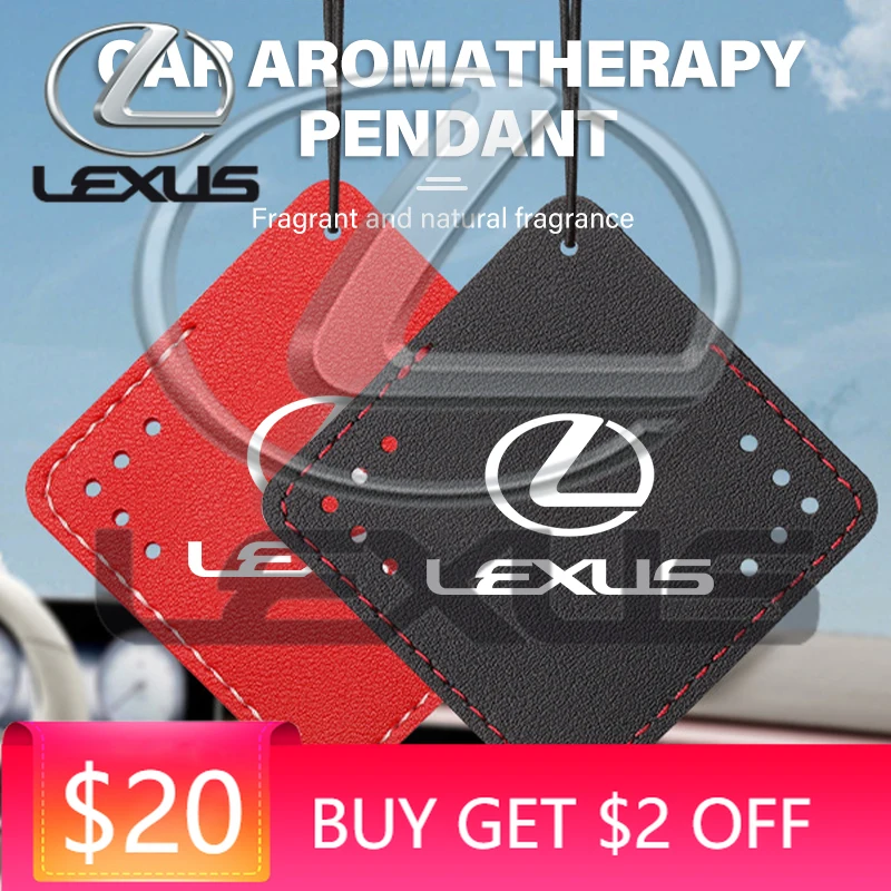 

Emblems Car Air Freshener Hanging Rearview Mirror Fragrance Pendant For Lexus IS350 ES350 IS250 IS460 IS220h IS300 LX570 UX250h