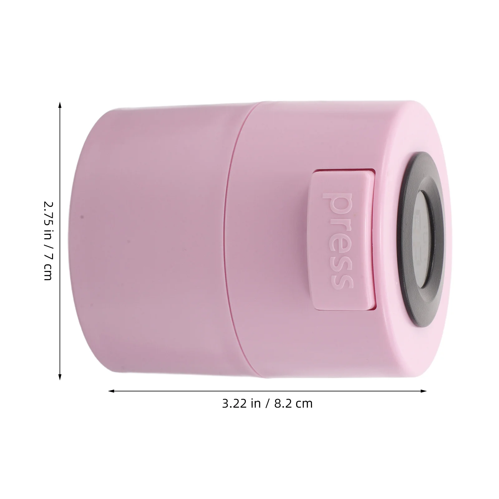 気密まつげ接着剤ホルダー真空容器コンパクトまつげエクステンション収納ボックス、精密ディスペンシングシステム付きで整頓整頓