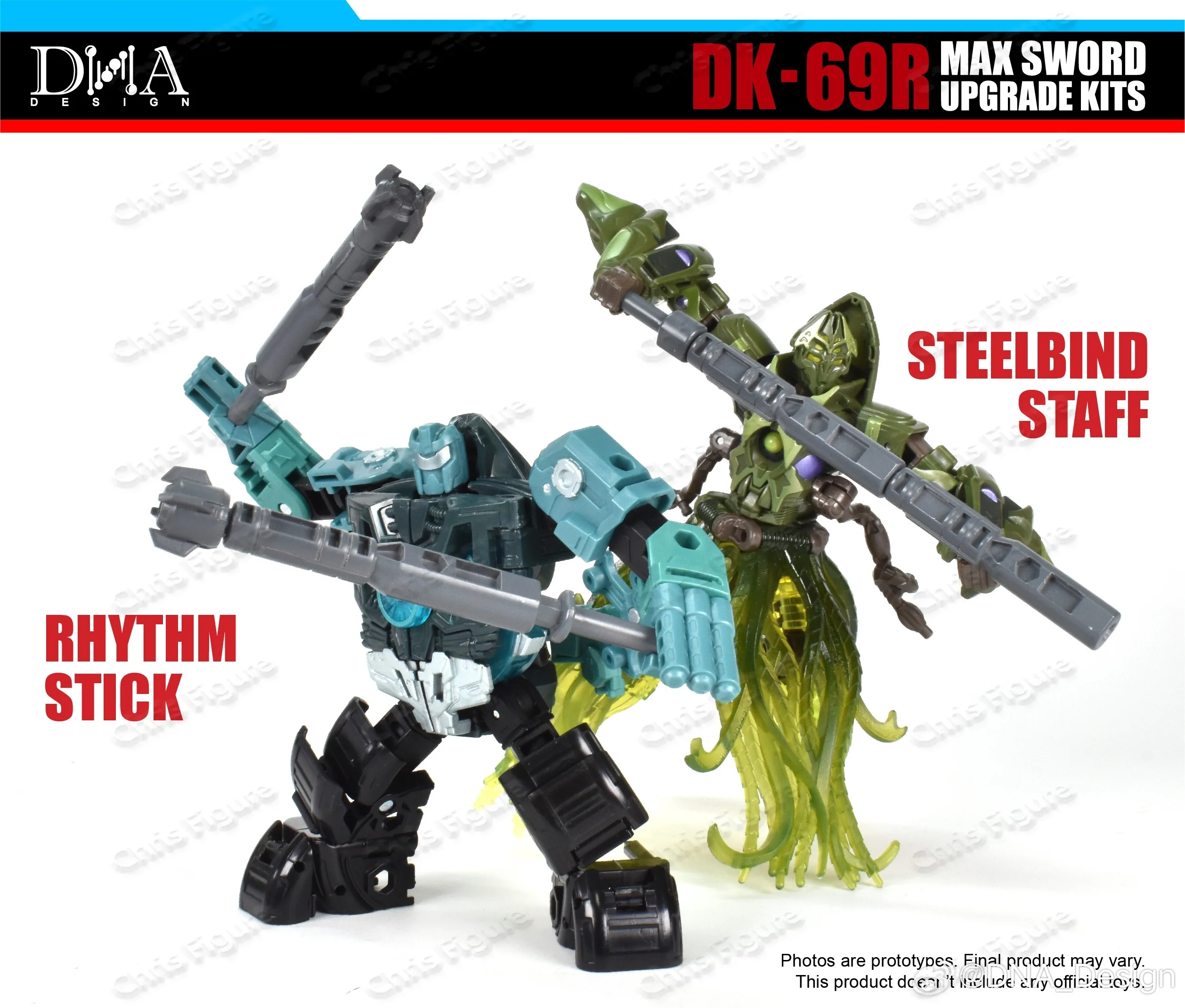 

[IN STOCK] DNA Design DK-69R DK69R MAX SWORD Upgrade Kits For Fortress Maximus Combination Sword Accessories