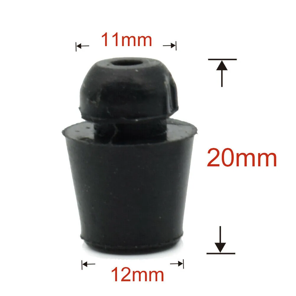 4Pcs Black Rubber Car Bumper Door Universal Shock Absorber Pads Cushion Car Door Protector