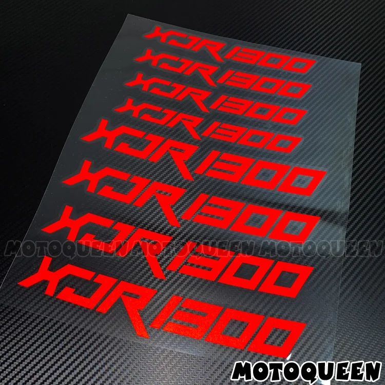 

8X Custom Motorcycle Iner Wheels Rims Decals Reflective Waterproof Label Logo Stickers For XJR 1300 XJR1300