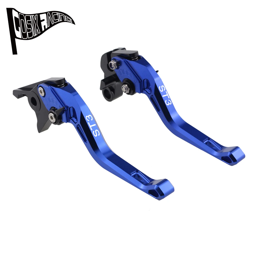 

Fit For ST3 S ABS 2003-2007 ST3 S ST3 ABS 2003 2004 Motorcycle CNC Accessories Short Brake Clutch Levers Adjustable Handle Set