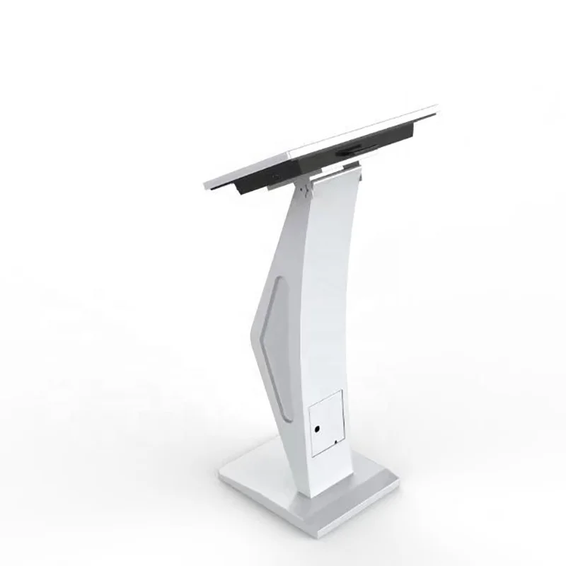 21.5 Inch Interactive LCD Display Monitor Touch Screen K/S/T Shaped Kiosk Information Kiosk Help Desk Kiosk Bank