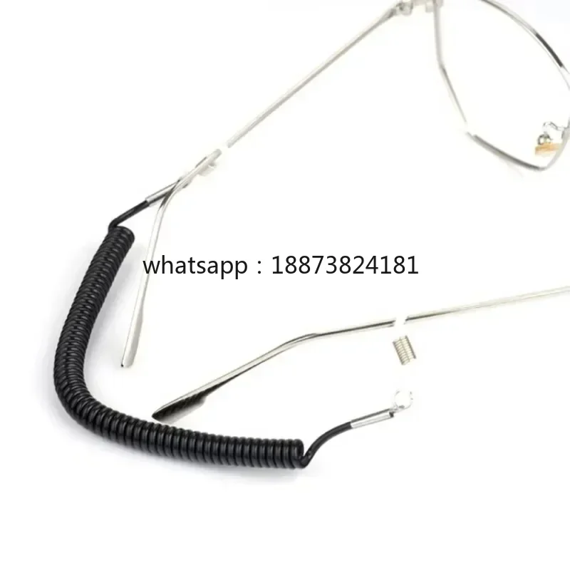 Sport Glass Strap PU Spring Wire Eyeglass Strap Fashion Design Spring Wire Glass Cord fast shipping