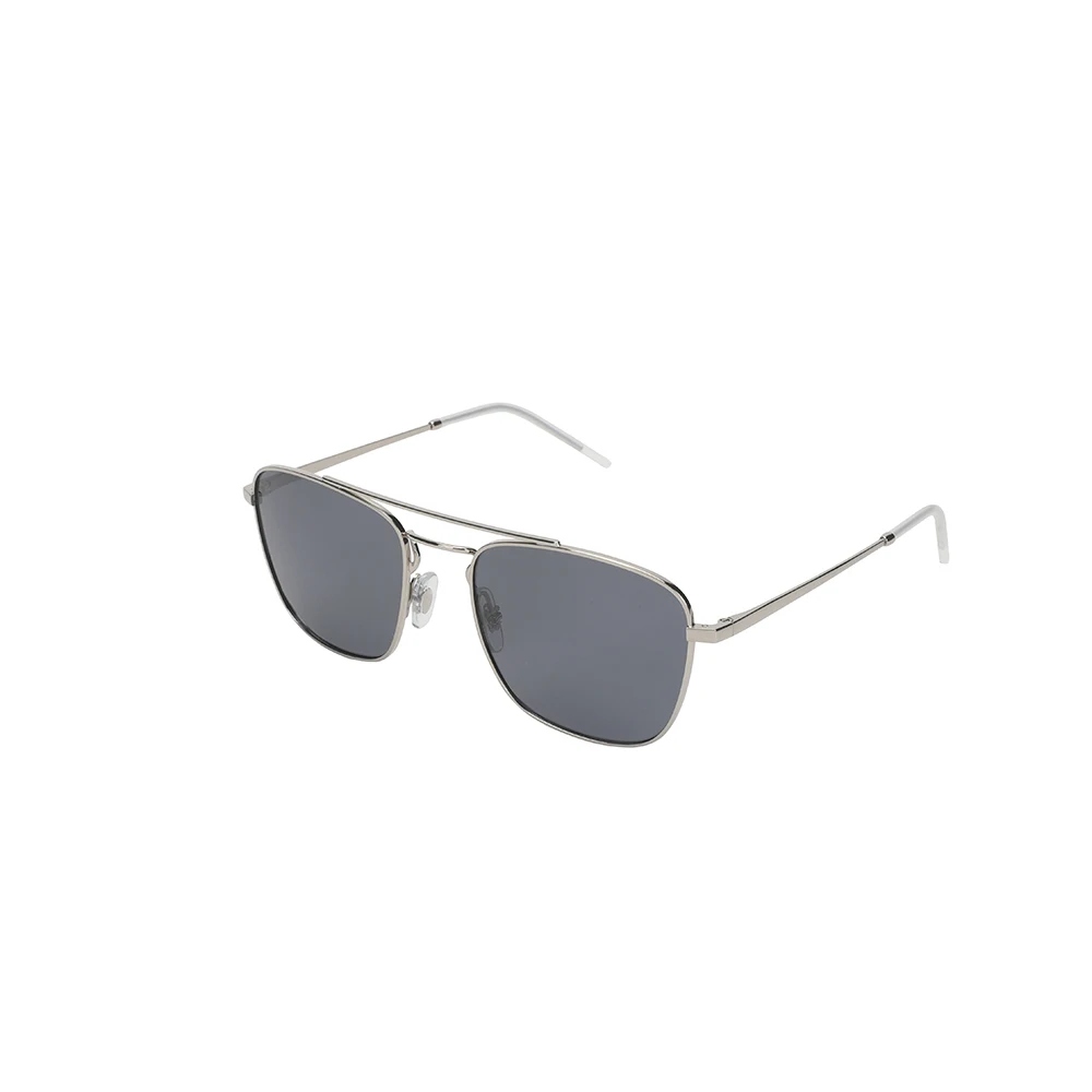 Women's Computer Square Apparel Accessories Silver Frame Grey UV400 3588 Lenses Original Brand Sunglasses Glasses Cycling Beach