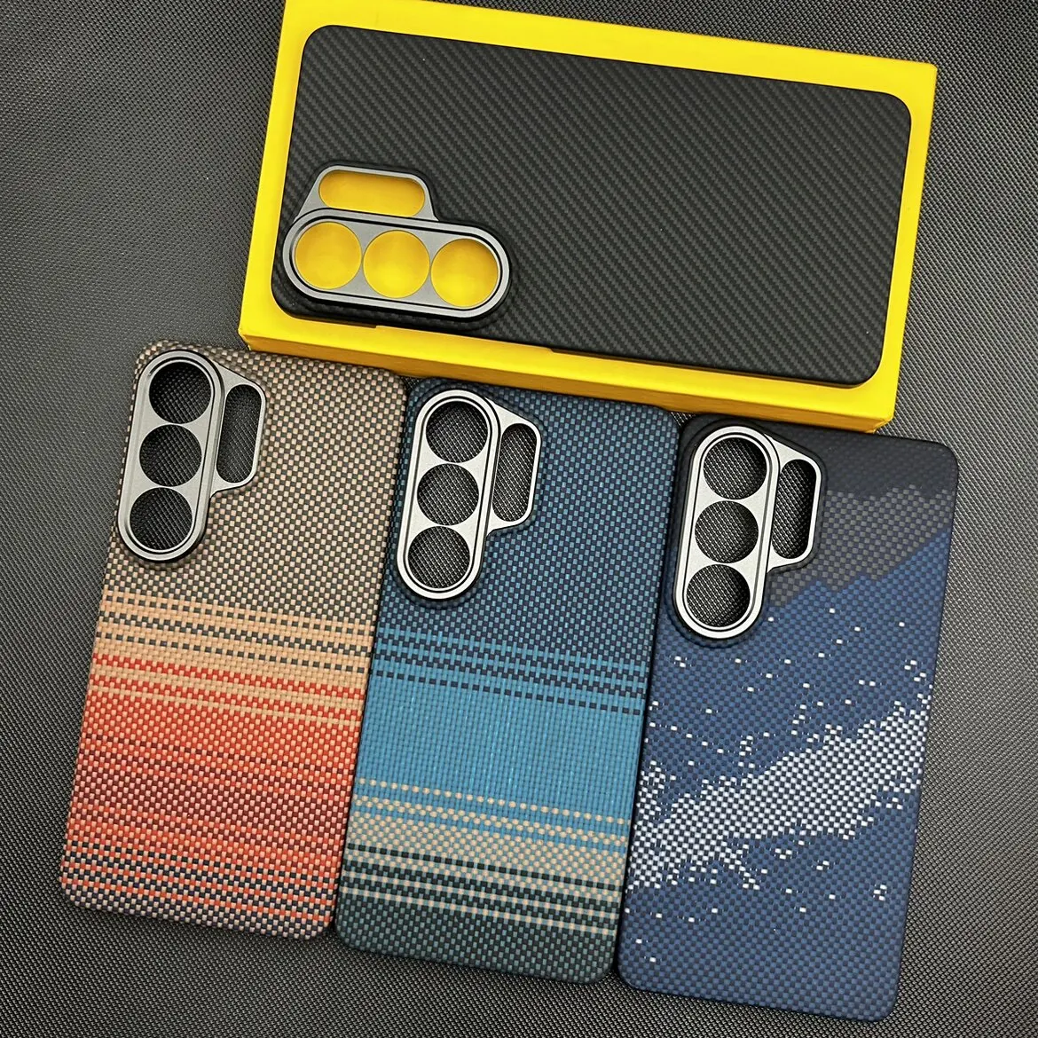 

For Samsung Galaxy S26Ultra Magnetic Carbon Fiber Case Ultra Slim Skin Feel for Magsafe Wireless Charge Metal Lens Protect Cover