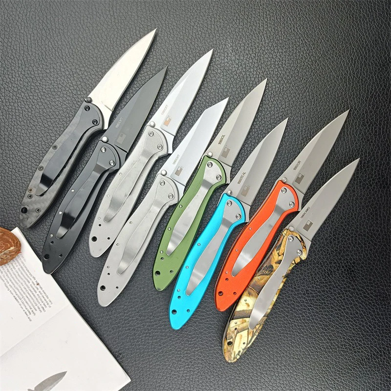 KS 1660 coltello da tasca a lama pieghevole campeggio all'aperto caccia coltelli da difesa tattica di sopravvivenza in acciaio inossidabile EDC Multi Tool