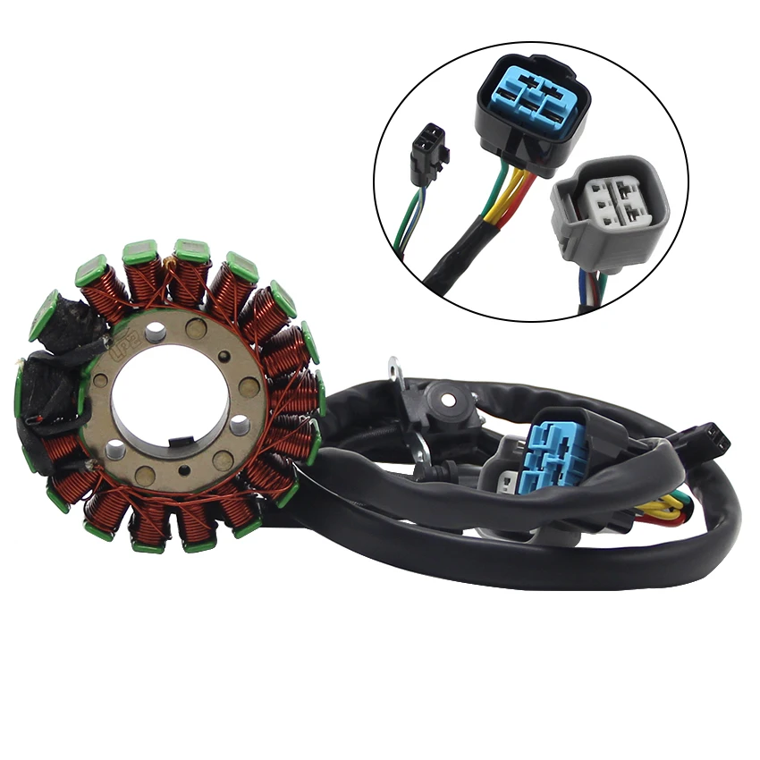 

Motorcycle Generator Stator Coil Comp For Honda 31120-HP1-601 Honda TRX450ER 2006-2009/2012-2014 Honda TRX450R 2006-2009