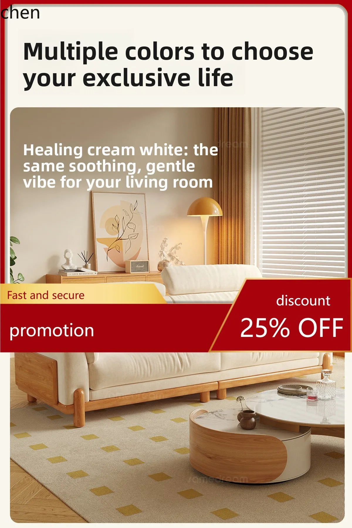 

Тканевый диван в стиле ретро CZ для домашнего использования, новый двухместный диван из синели для гостиной, съемный и моющийся прямой рядный диван