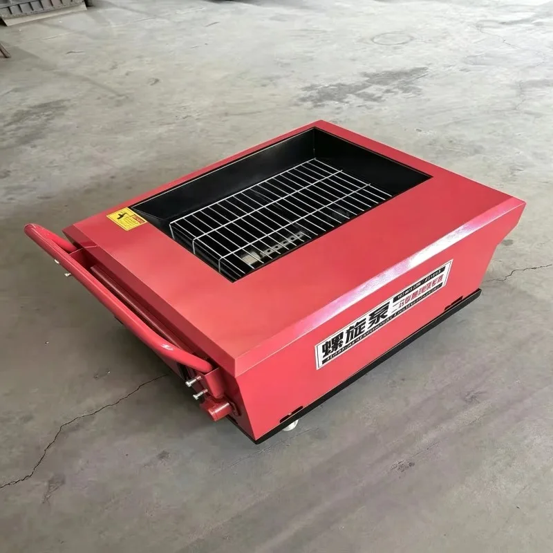 Screw Conveyor Concrete Pump Portable Fine Stone Pouring Pump for Secondary Structure Column Feeding & Conveying Construction