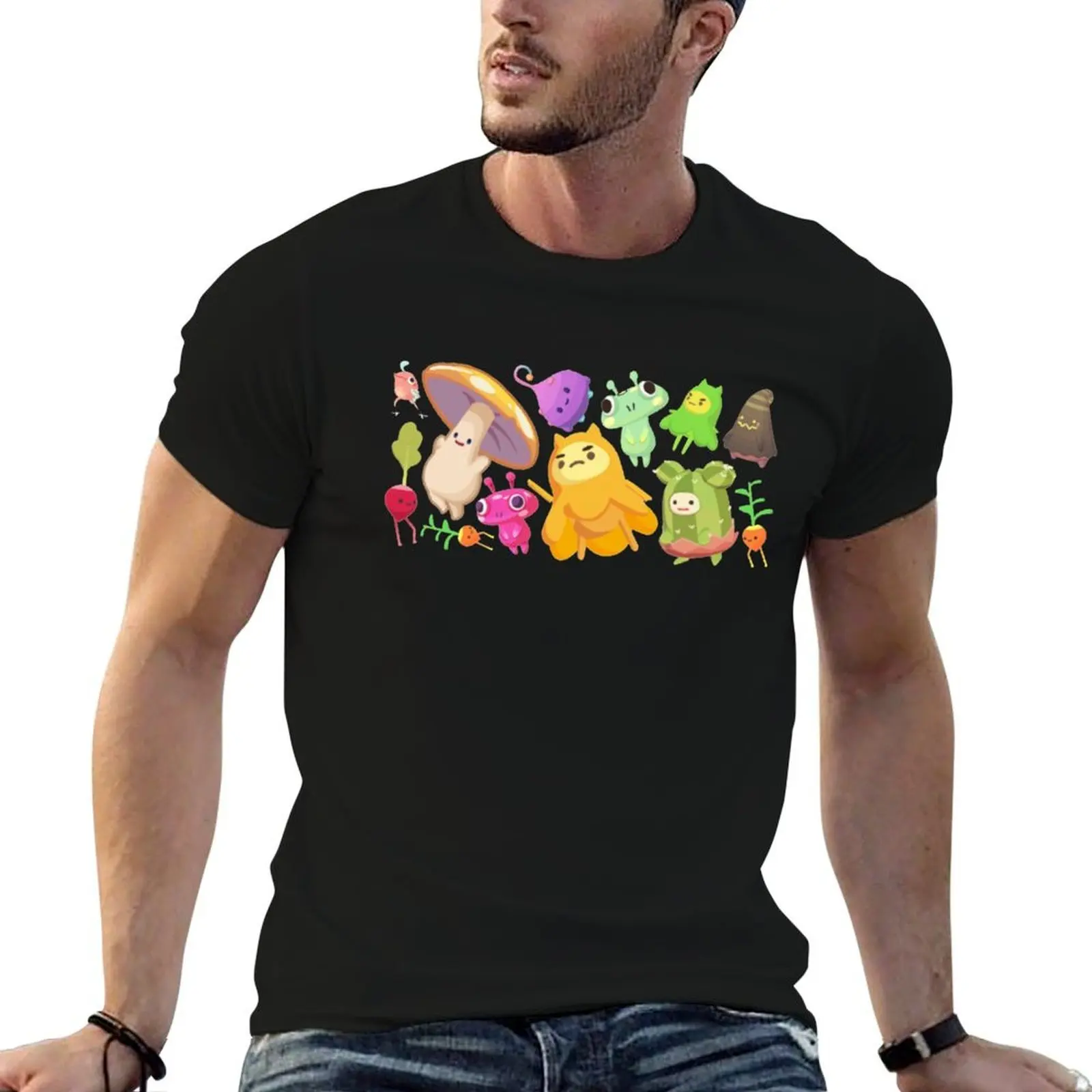 

Ooblets Sticker T-Shirt funny t shirts cotton man graphic t shirt T-Shirt