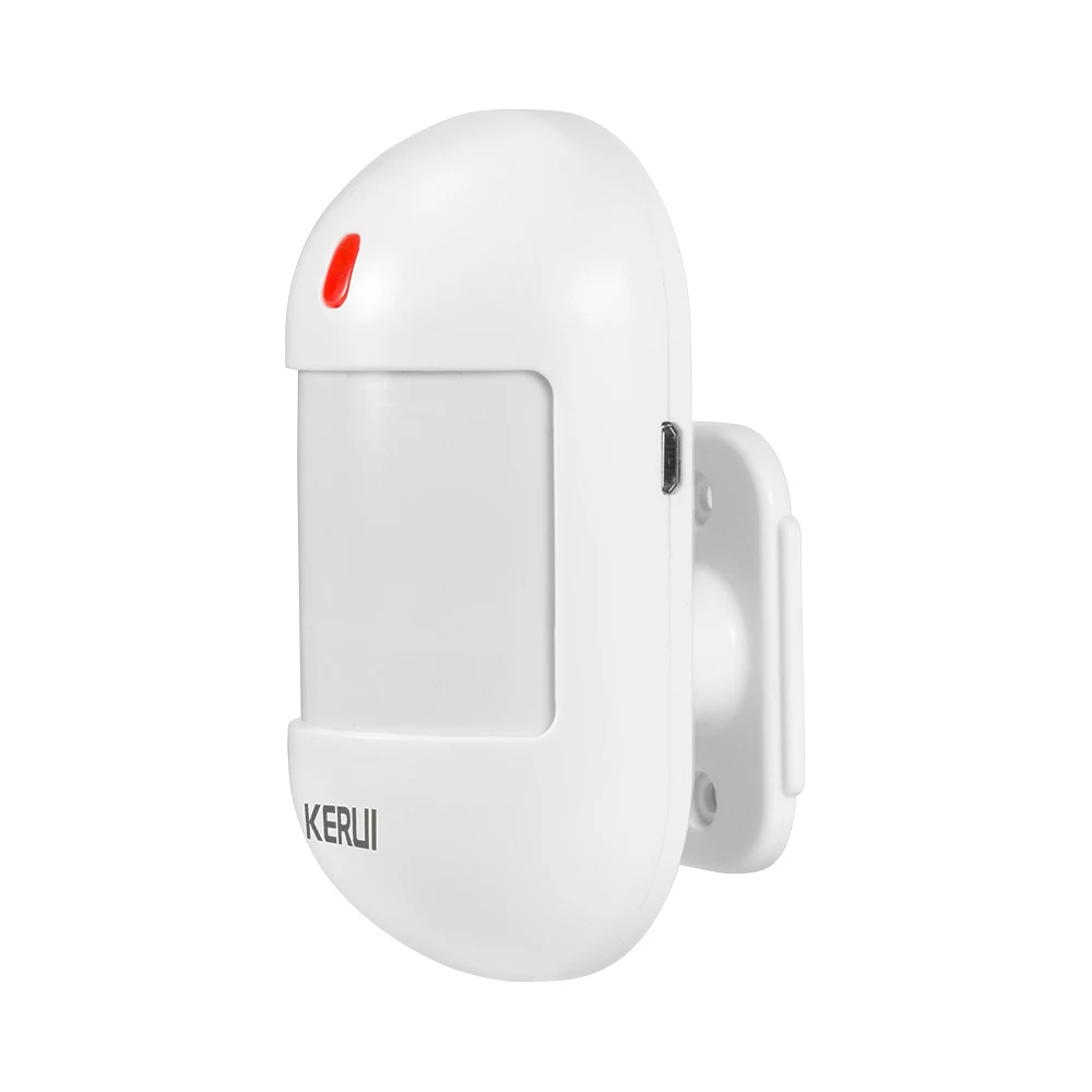 KERUI اللاسلكية PIR محس حركة كاشف الأشعة تحت الحمراء إنذار مع بطارية ل W202 W181 نظام إنذار أمان المنزل حماية