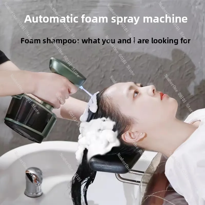 Automatic Electric Foaming Machine for Bathroom Shampoo Soap Dispenser and Pet Bath Care Device