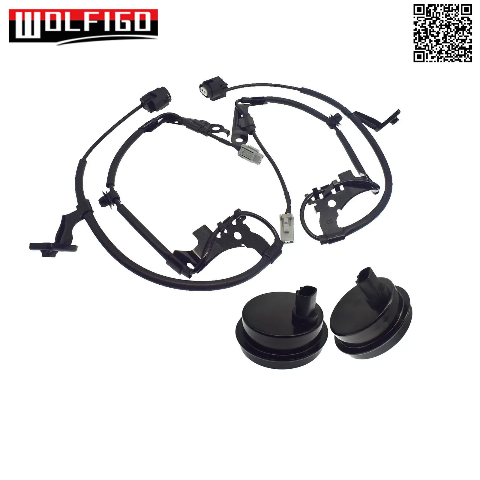 New Front Left Right  ABS Wheel Speed Sensor & Wiring Harness For LEXUS GS350 IS250 IS350 89516-30030,89516-30020,89542-30260