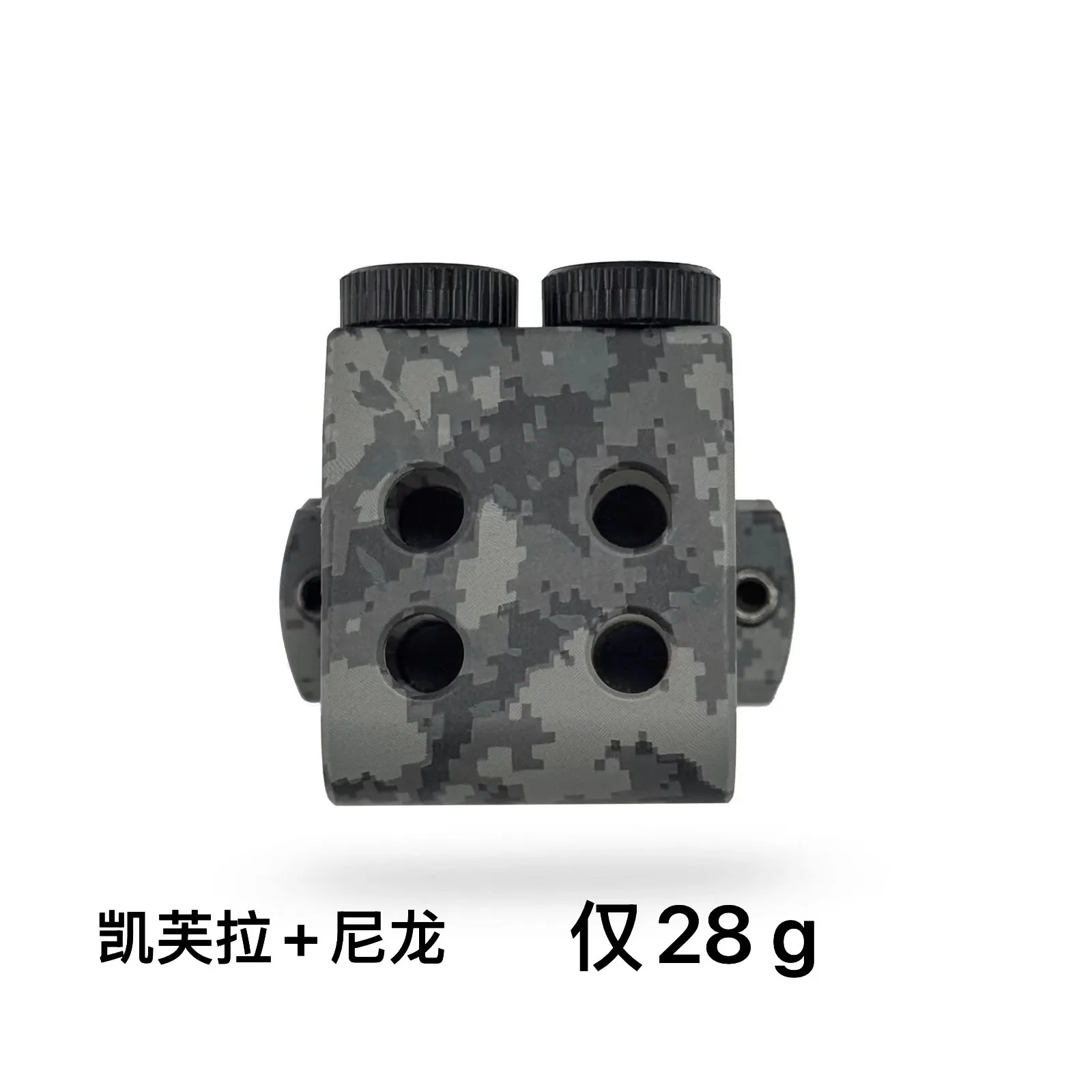 Tactical Helmet Flashlight Holder, Strong Light Torch Mount Compatible with NITECORE EDC23 EDC25 EDC27