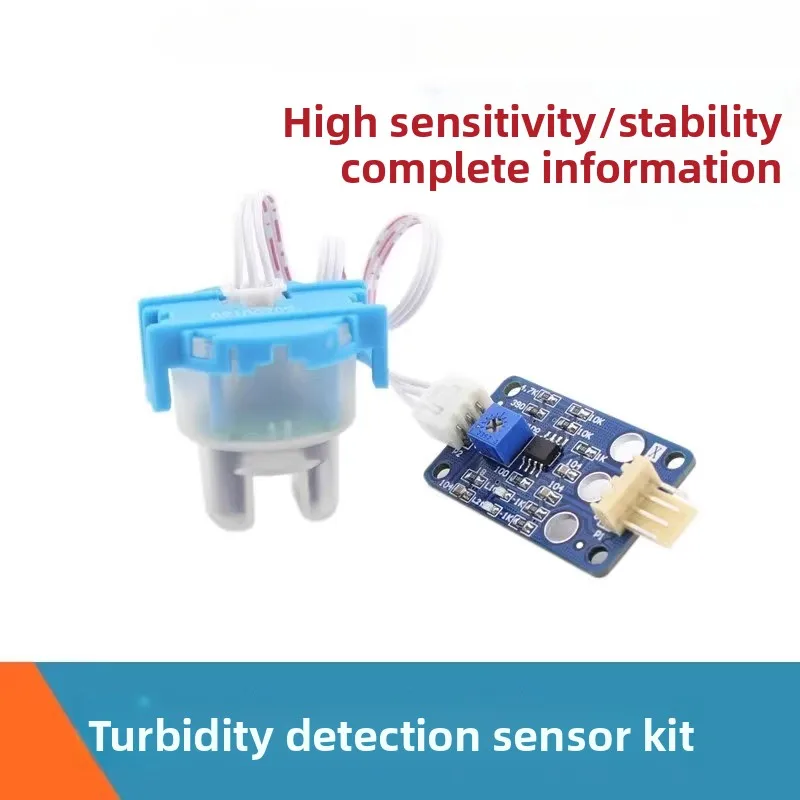 

Turbidity sensor Sewage water quality detector, turbidity detection module, liquid suspended particle monitoring kit