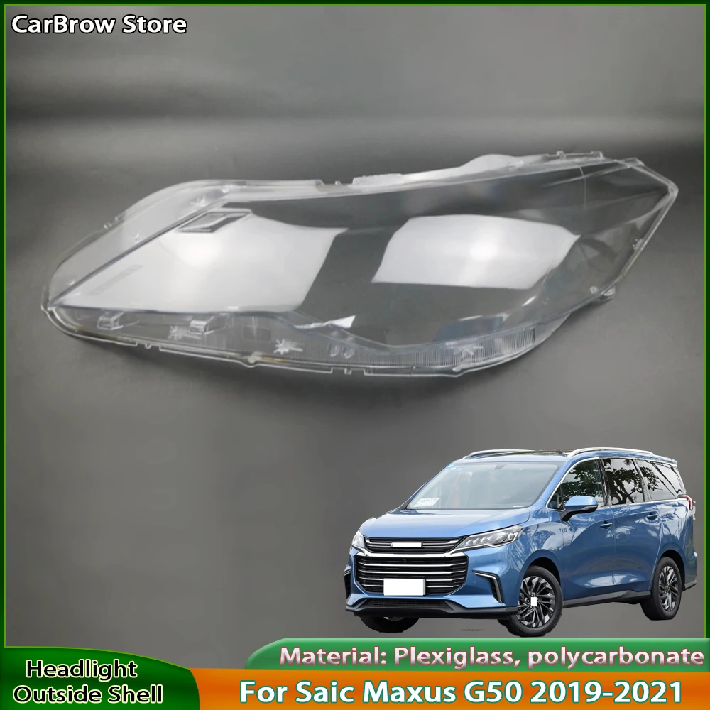 

Для Saic Maxus G50 2018-2023 прозрачная крышка фары корпус линзы замена оригинального абажура Plexigla