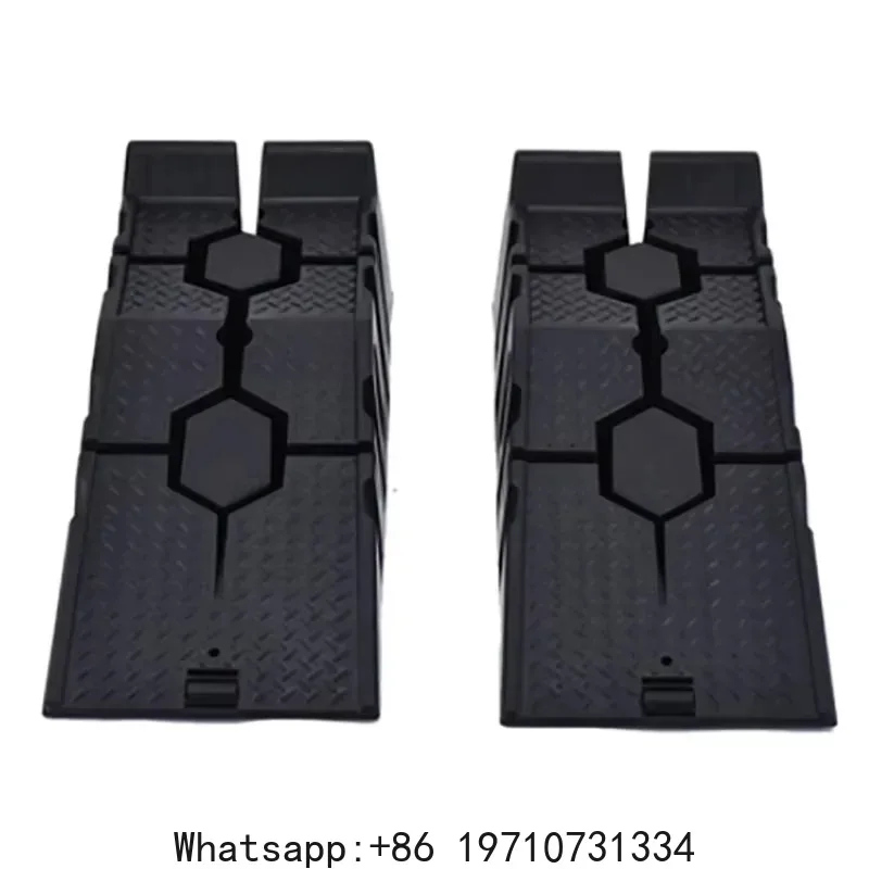 2500kg Heavy-Duty Car Ramps 900mm Long Anti-Slip Work Ramps for Oil Change And Car Repair Maintenance Lift Tools Set