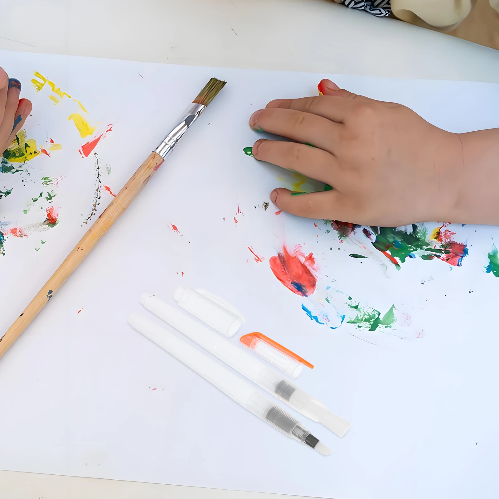 

1 set 1 Set Foam Texture Design Kids Painting Kit 3D Art Drawing Diy Craft Sponge Tools Family School Projects Foam