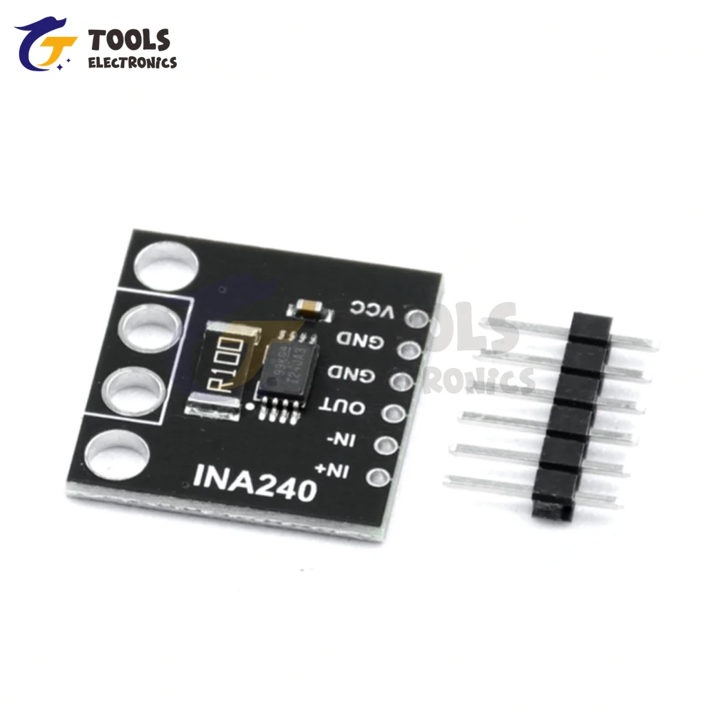 

INA240A1/A2/A3/A4 Current Sense Amplifier Module - Bidirectional Current Monitoring Acquisition Breakout Board