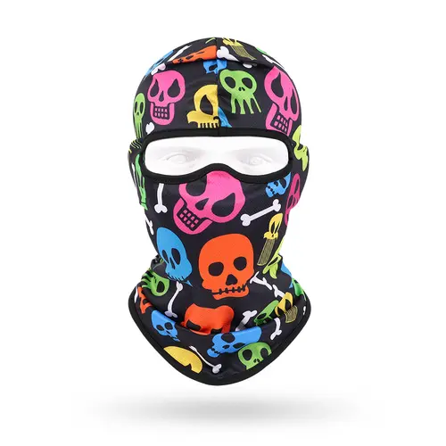 3D Skull Mask Balaclava Cap Breathable Motorcycle Riding Full Face Scarf Outdoor Men Head Cover Cycling Headgear Neck Gaiter Hat - Image 9