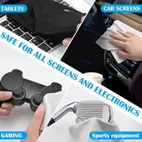 Ultra-Soft Microfiber Cleaning Cloth Multifunctional Screens Wipes for IPhone Eyeglasses Lens Glasses Laptops Tablets LCD Camera 5