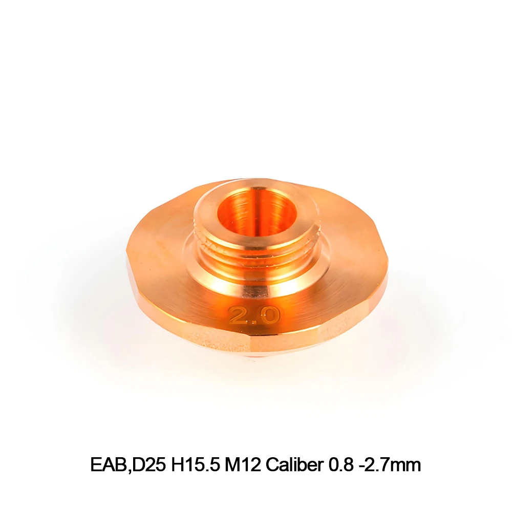 Yosoon Good Quality D32mm*H15mm Fiber Laser Nozzle Price Double Layer Nozzles for Cnc Cutting Machines Hot Sale