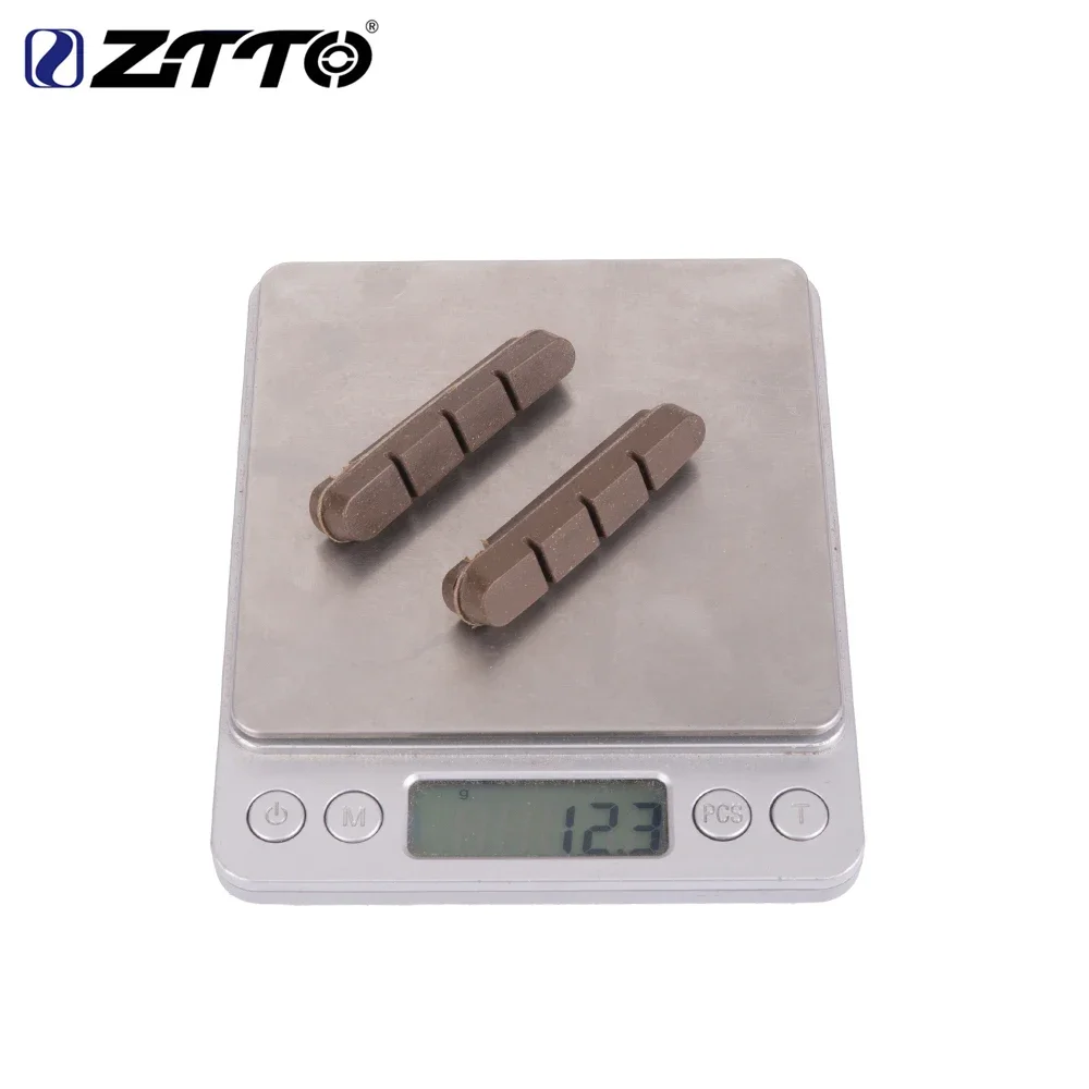 

ZTTO Lightweight Composite Road Bike Brake Shoes Pads 1 Pair for Carbon Rims Compatible with Dura Ace Ultegra 105