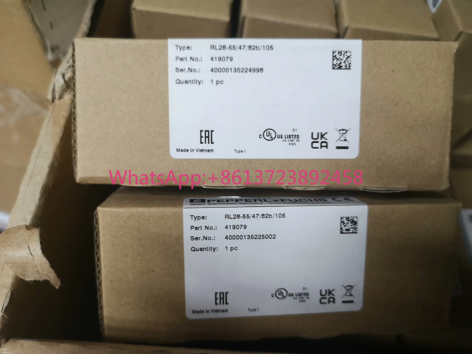 

Pepperl + Fuchs RL 28 - 55/47/82 B/105