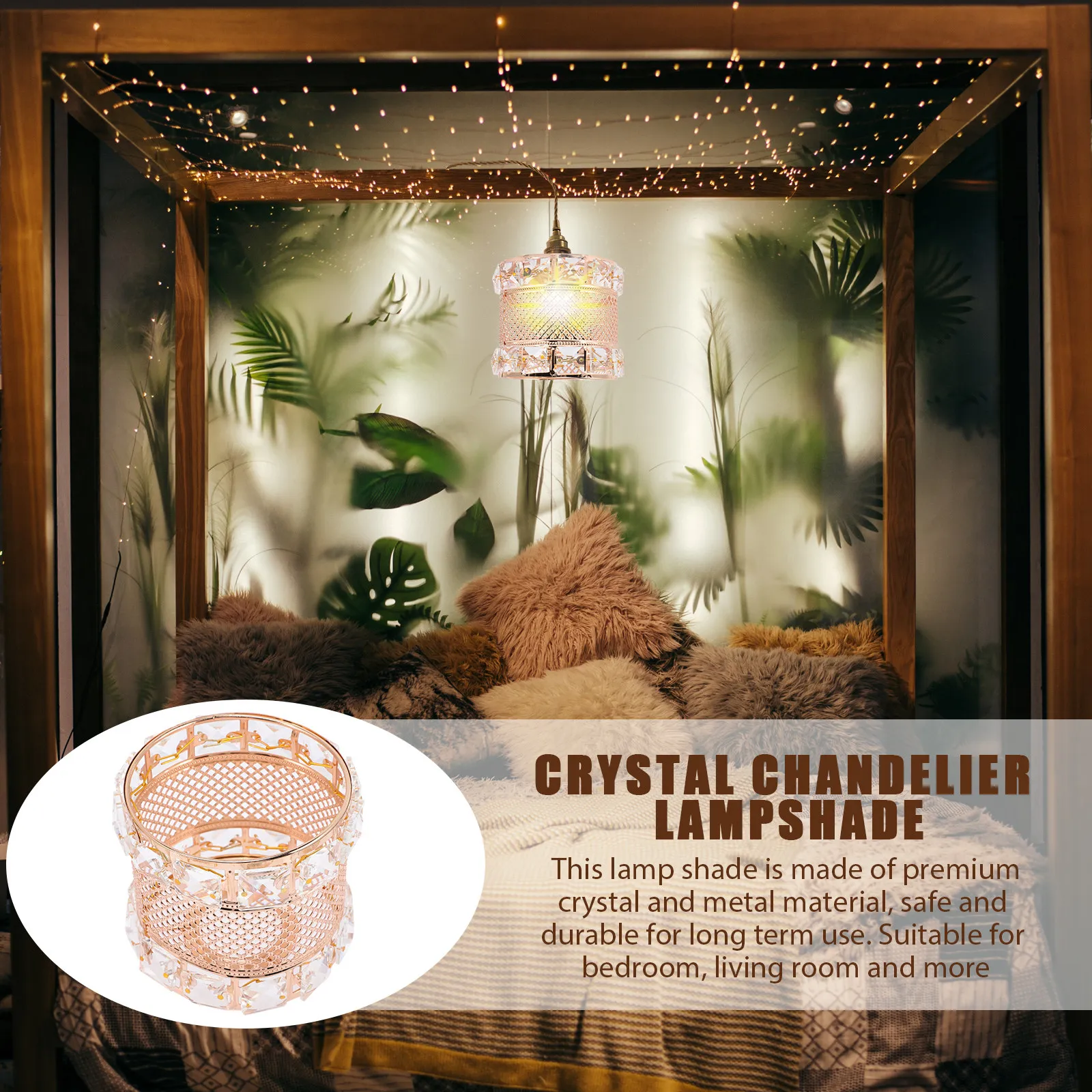 

Хрустальный плафон для люстр в современном стиле: рассеиватель света, уменьшающий яркость, для дома и офиса