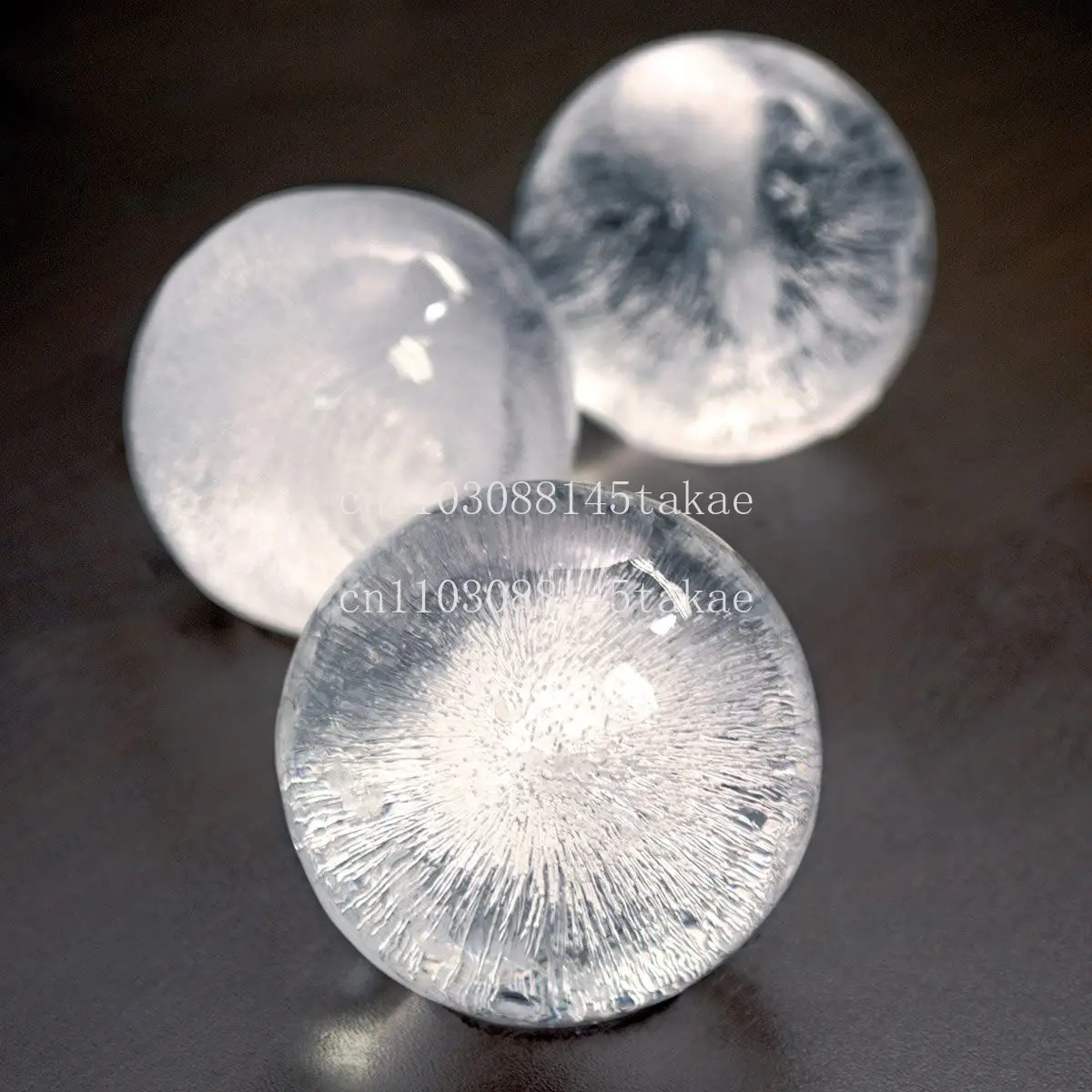 Crystal Clear Spheroid Ice Maker Orb Ice Machine 50mm Large Clear Sphericity Ice Making Machine For Cocktails, Drinks & Whiskey