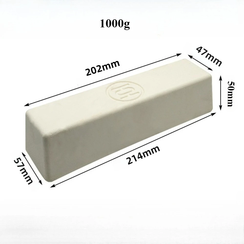 1000g/ArticleMetal Stainless Steel Copper Aluminum Polishing Paste; Wood Jade Stone Marble Polishing White Wax Green Wax.