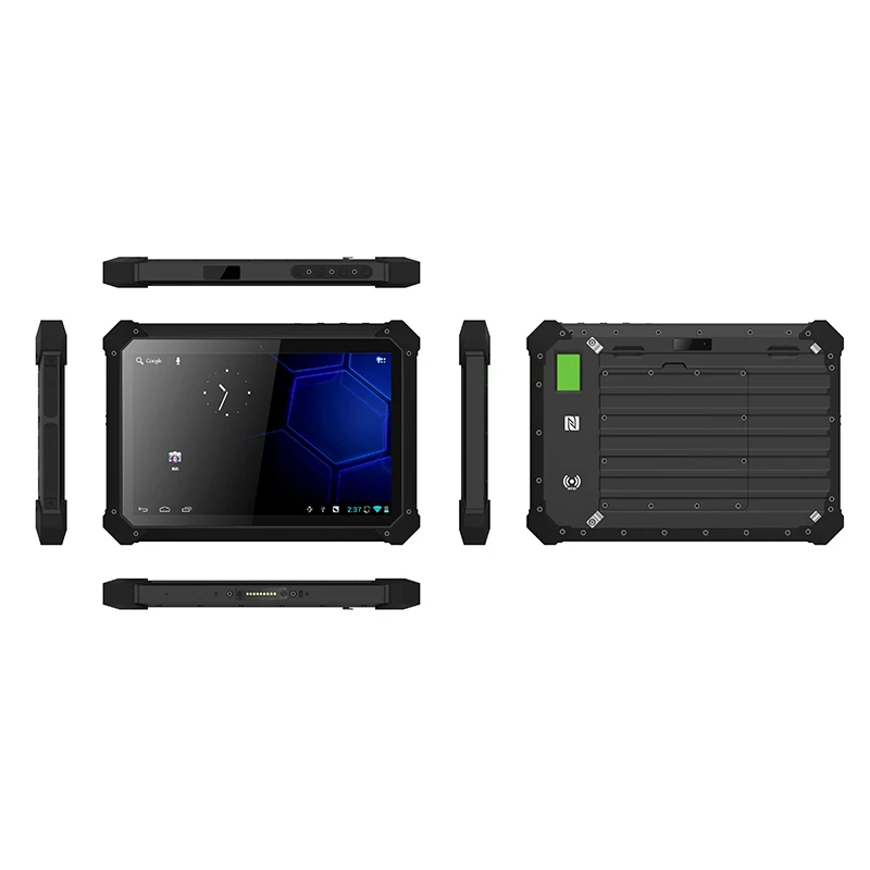 10.1 Inch Pad Top Selling 4G RAM 64GB ROM Android 11 LTE IP67 Rugged Computer With Barcode Scanner NFC Explosion-Proof Industry