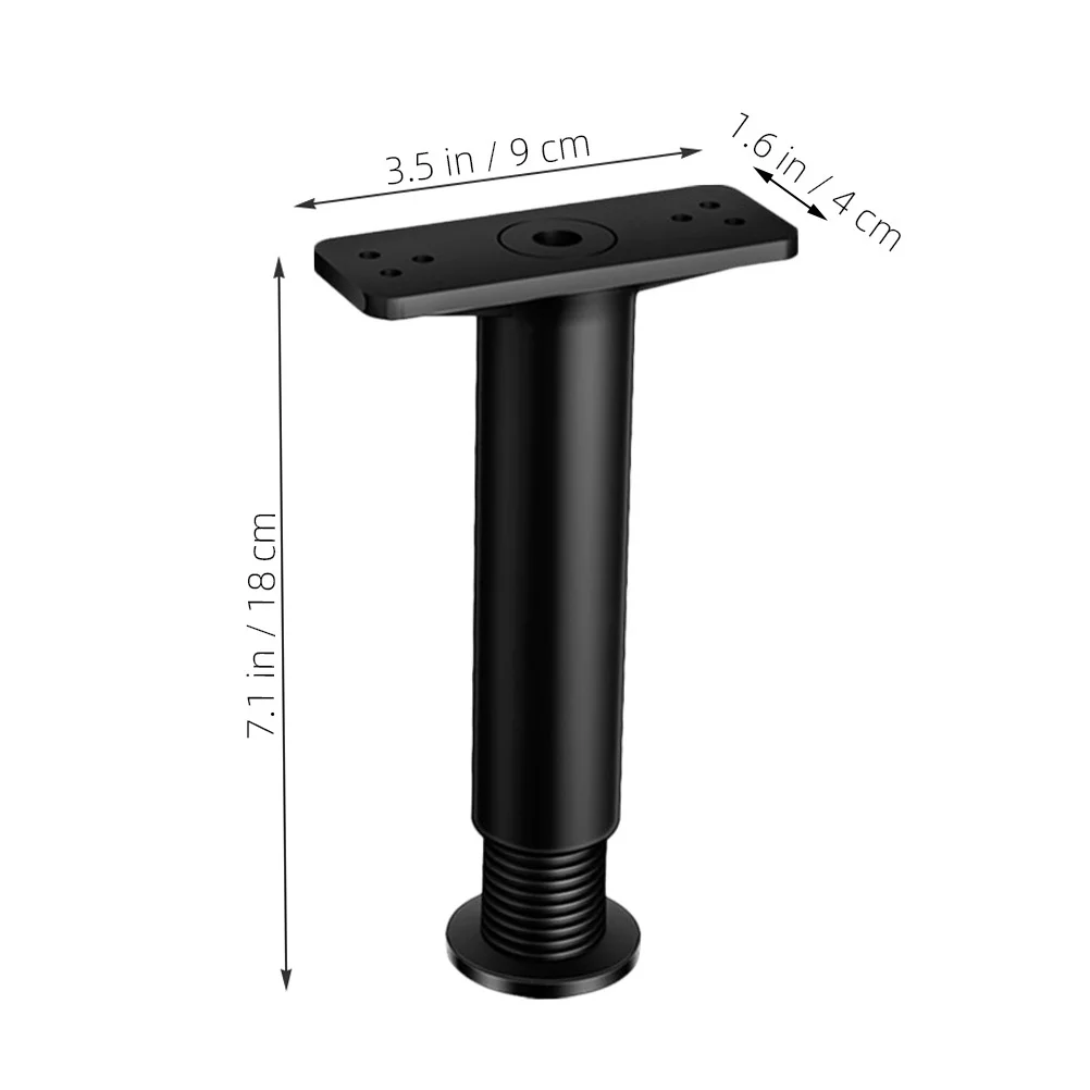 4pcs Frame Support Legs Adjustable Center Leg For Bed Frame Replacement Durable Bed Support Furniture Legs Parts