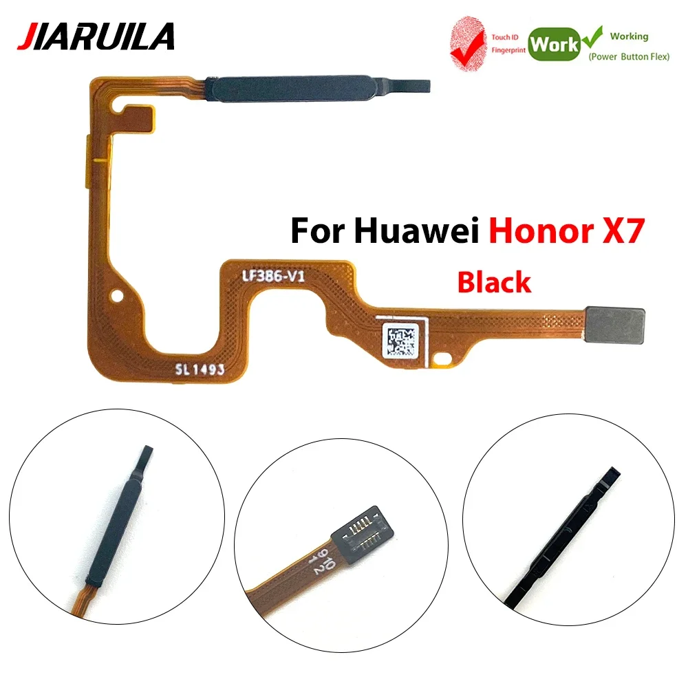 Fingerprint Sensor Flex For Huawei Honor X7 X7A X7B ID Home Button Fingerprint Menu Return Key Recognition Sensor Flex