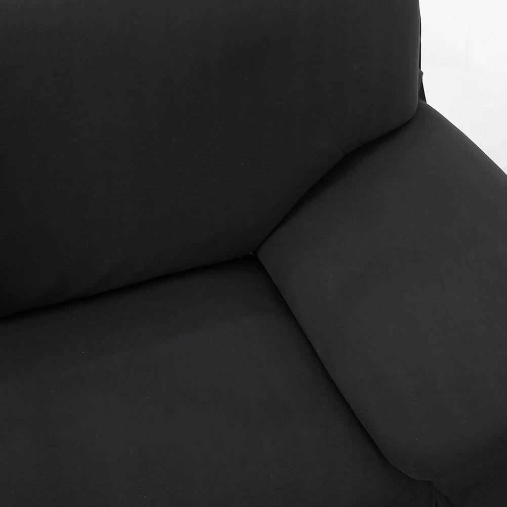 

Sofa Mat Adjustable Covers for Living Room Corner Sofas Elastic Stretch High Elasticated Black