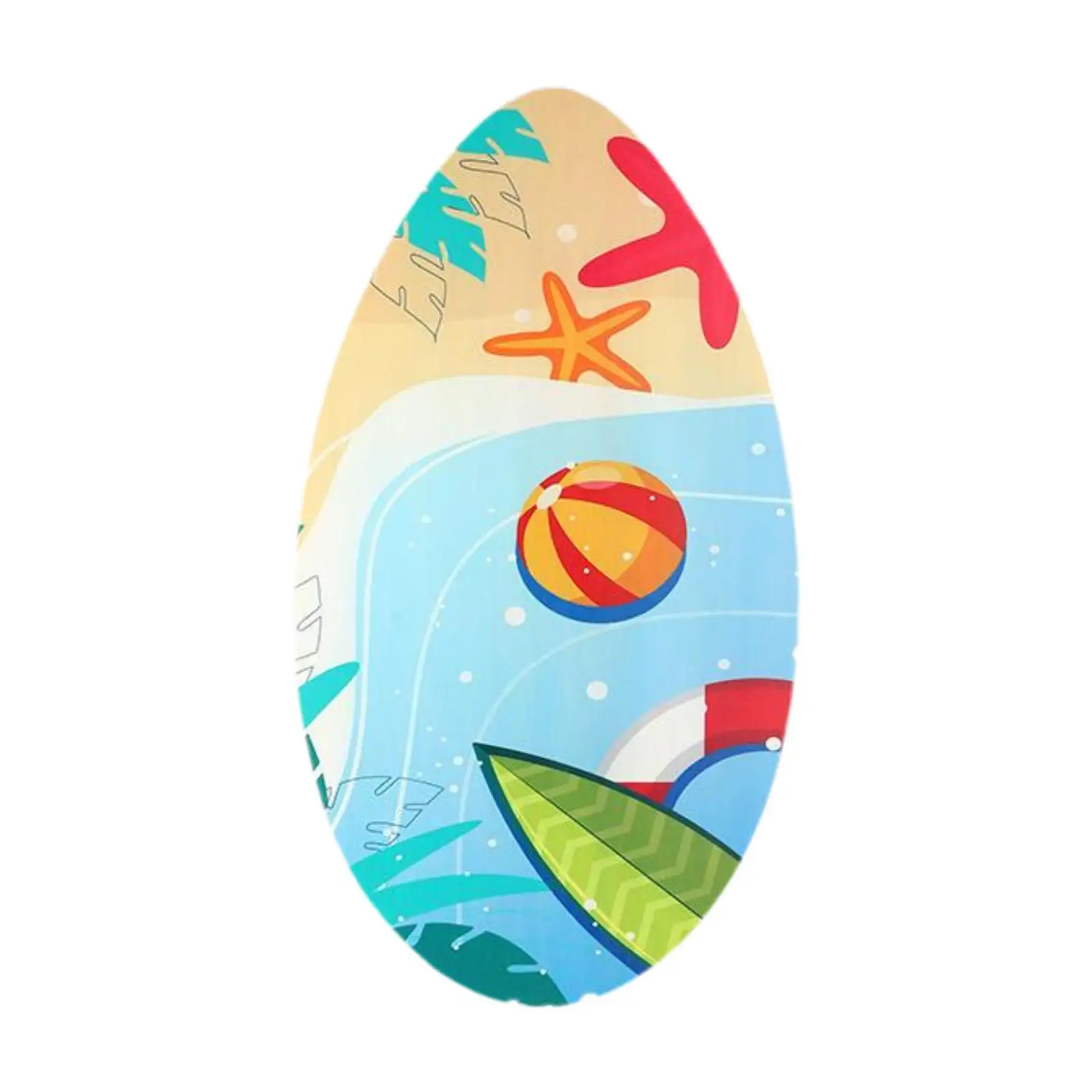 

Skimboard 35 inch Shallow Water Beach Sand Sliding for Teens Child Beginners