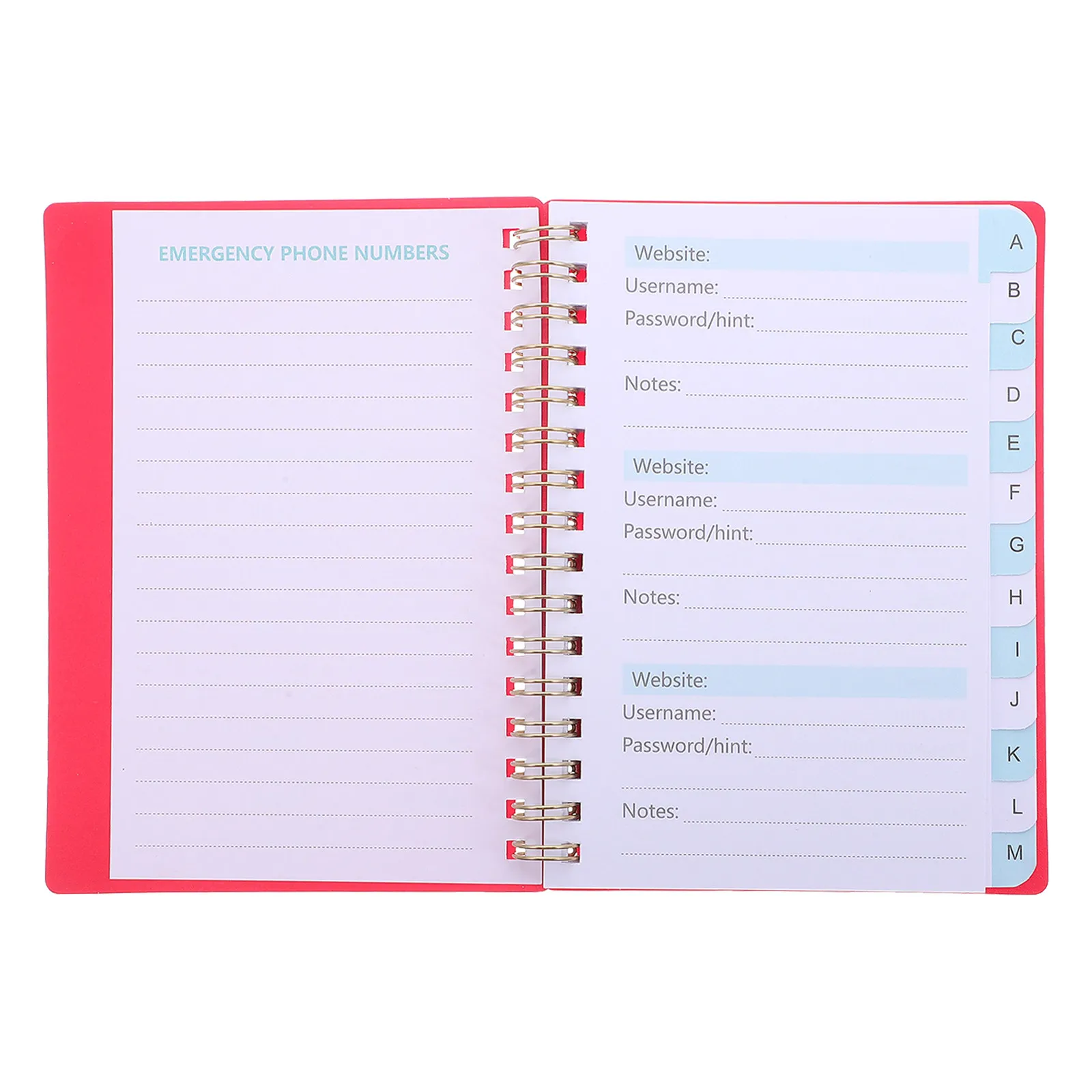 Notebook Planner Journal Halloween Christmas Address Book Notebook Desk Organization Family Members College Students Internet